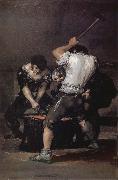 Francisco Goya The Forge oil painting reproduction